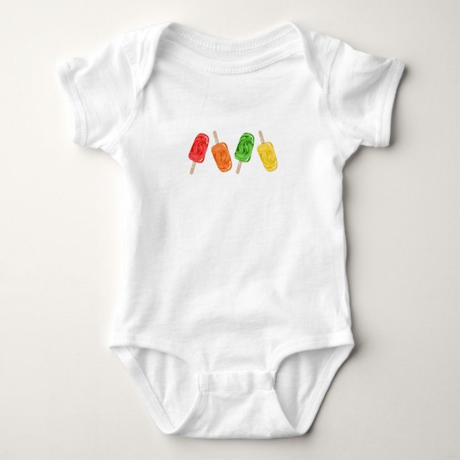ice cream baby bodysuit (Front)
