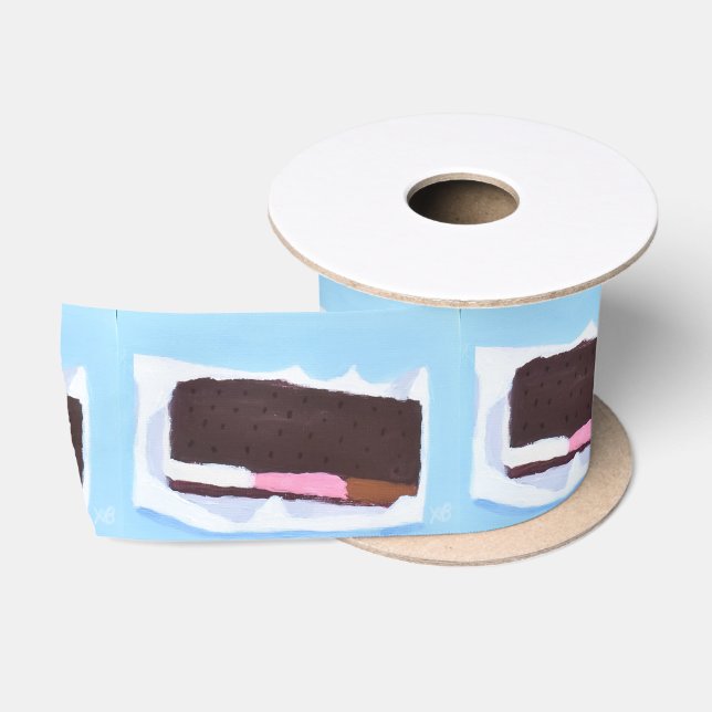 Ice Cream Bar Satin Ribbon (Spool)