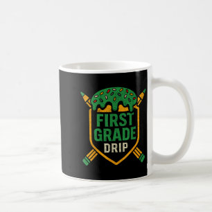 Ice Cream Baseball Drip First Grade Boys Back To S Coffee Mug