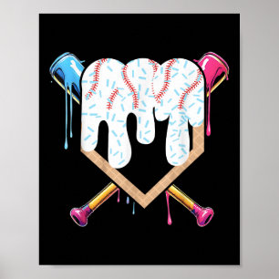 Ice Cream Baseball Shirt - Baseball Shirts For Boy Poster