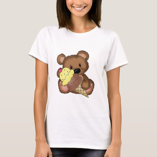 Ice Cream Bear T-shirt (Front)
