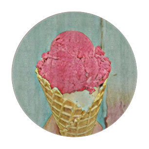 Ice cream birthday gift cutting board
