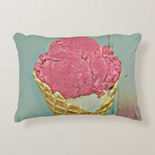 Ice cream birthday gift decorative cushion