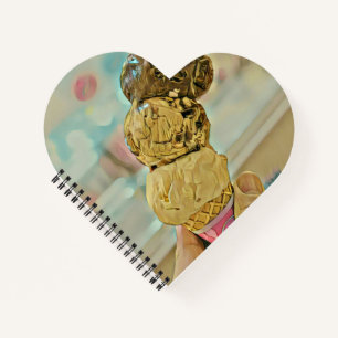 Ice cream birthday gift notebook