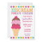 Ice Cream Birthday Invitation