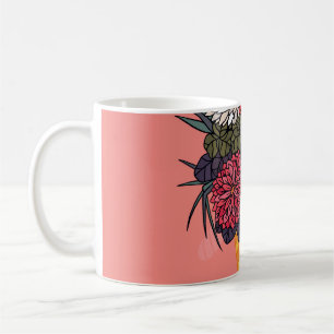 Ice Cream Bouquet: Floral Vintage. Coffee Mug