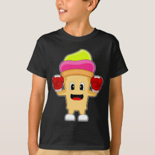 Ice cream Boxer Boxing gloves Boxing T-Shirt