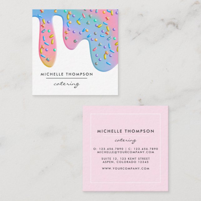 Ice Cream Business Card (Front/Back)