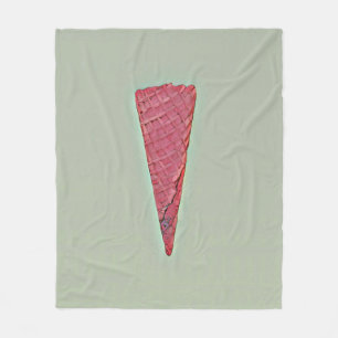 Ice cream cake fleece blanket