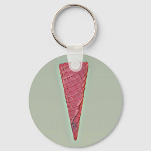 Ice cream cake key ring