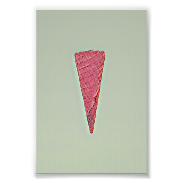 Ice cream cake photo print (Front)