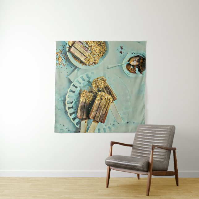 Ice cream cake tapestry (In Situ)