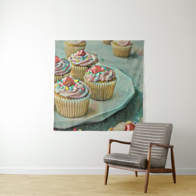 Ice cream cake tapestry (In Situ)