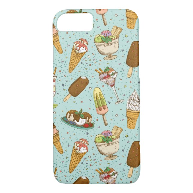 Ice Cream Case-Mate iPhone Case (Back)