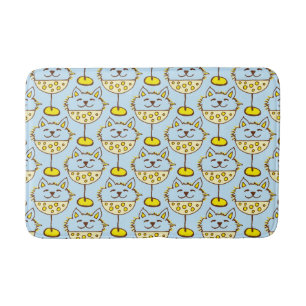 Ice Cream Cats I Bath Mat