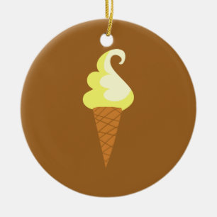 Ice Cream Ceramic Tree Decoration