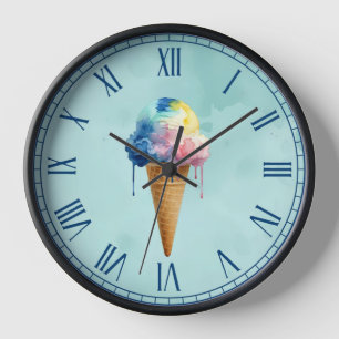 Ice Cream Clock