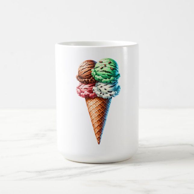 ice cream  coffee mug (Center)