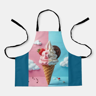 Ice Cream Cone  Apron