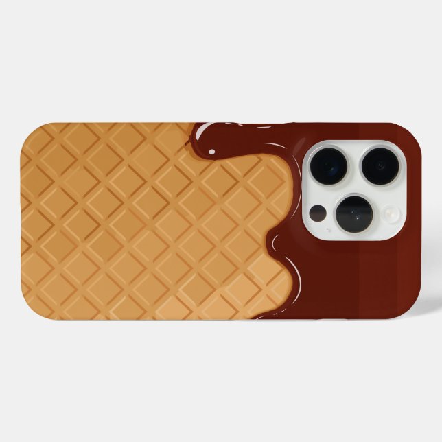 Ice Cream Cone as an iPhone Cover (Back (Horizontal))