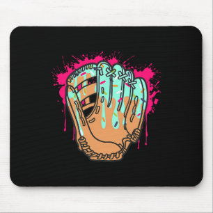 Ice Cream Cone Bysebyll Glove Drip Mouse Mat