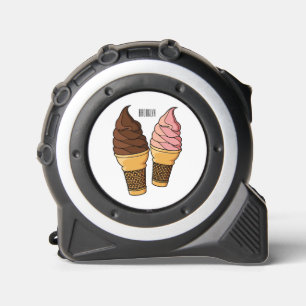 Ice cream cone cartoon illustration 1