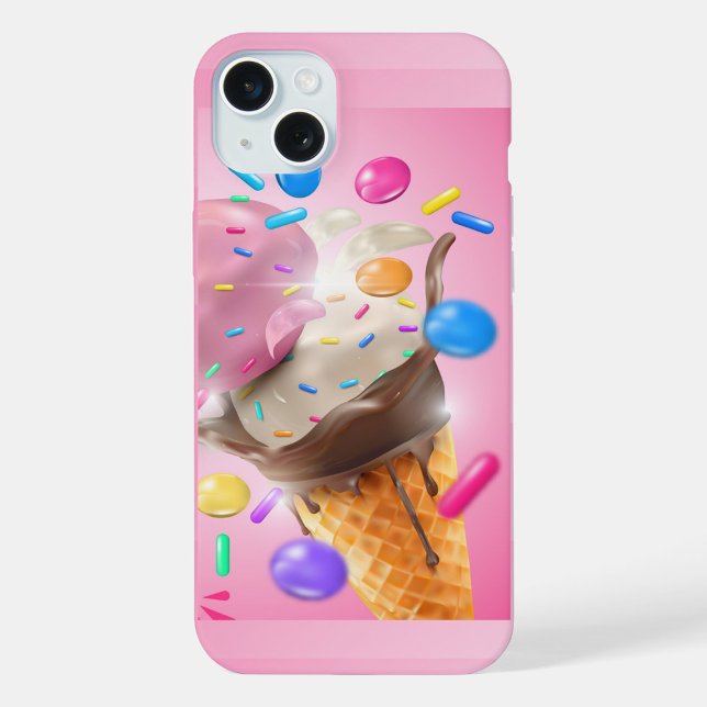  Ice Cream Cone Case-Mate iPhone Case (Creator Uploaded)