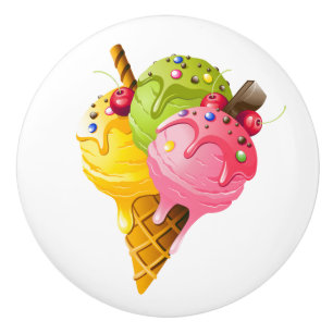 Ice Cream Cone Drawer Knob