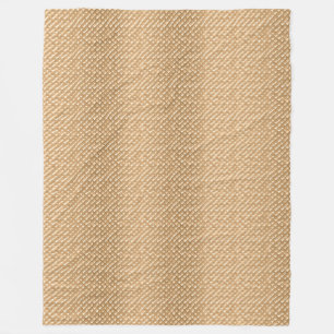 Ice Cream Cone Fleece Blanket