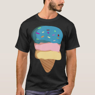 Ice Cream Cone Ice Cream For Girls & Women T-Shirt