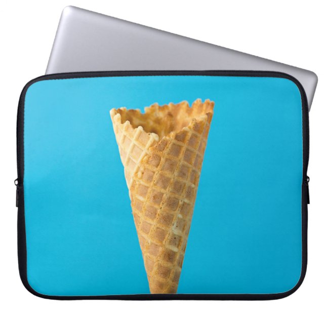 Ice cream cone laptop sleeve (Front)