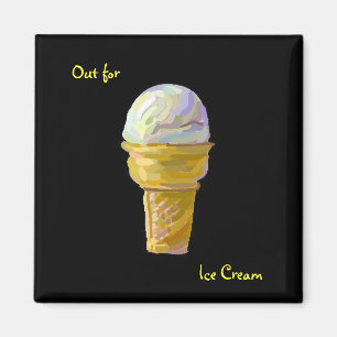 Ice Cream Cone Magnet