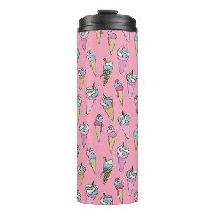 Ice Cream Cone pattern Thermal Tumbler
