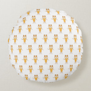 ice cream cone round cushion