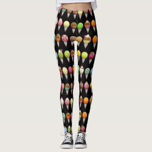 Ice Cream Cone Sweet Flavoued Leggings