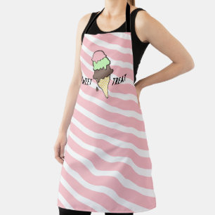 Ice Cream Cone Sweet Treat Apron