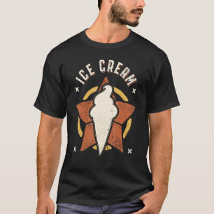 Ice Cream Cone Vintage Retro Classic T-Shirt