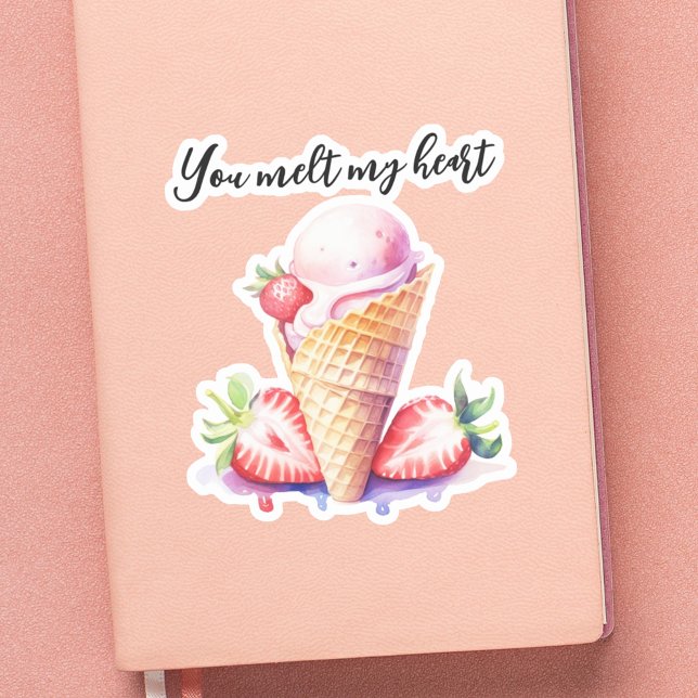 Ice cream cone you melt my heart (Creator Uploaded)