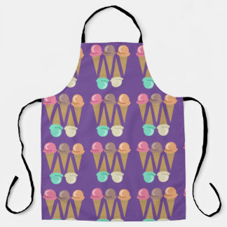 Ice Cream Cone Zone Fun Sweet Treats Apron