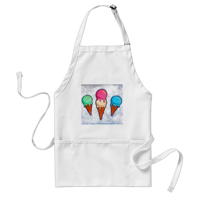 Ice Cream Cones Apron (Front)