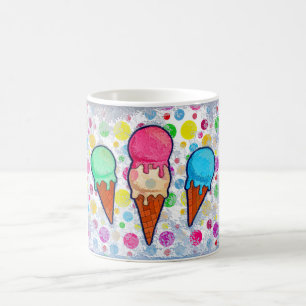 Ice Cream Cones Coffee Mug