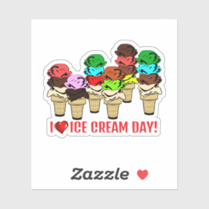 Ice Cream Cones for Ice Cream Day