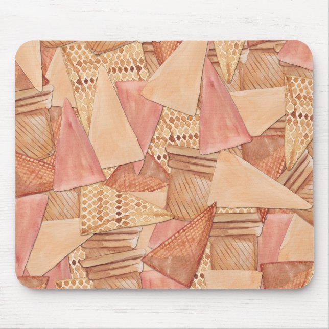 Ice Cream Cones Mouse Mat (Front)