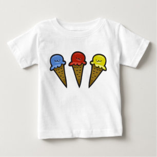 Ice Cream Cones No. 4 Baby T-Shirt