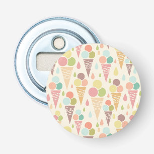 Ice cream cones pattern bottle opener