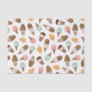 Ice Cream Cones Tissue Paper