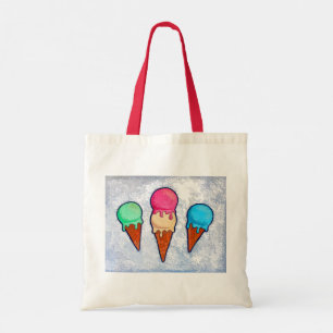 Ice Cream Cones Tote Bag