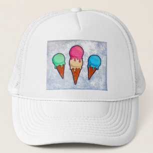 Ice Cream Cones Trucker Hat