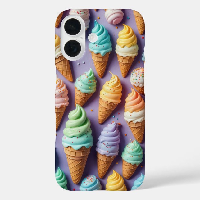 Ice Cream Cones With Sprinkles  Case-Mate iPhone Case (Back)