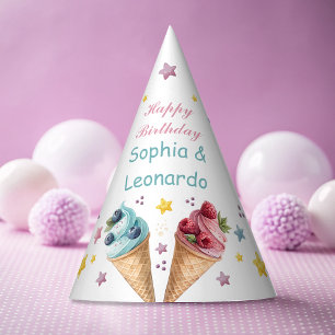 Ice Cream Cool Birthday Party Party Hat